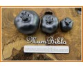 Nar Biblo Gümüş Renk Üçlü Set