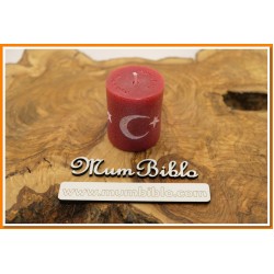 Mum Silindir Türk Bayrağı