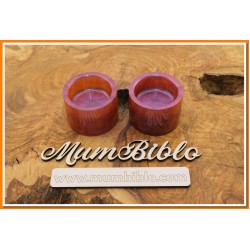 Tealight Mumluk İkili Set Epoksi M1